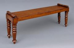Antique English Miniature Hall Bench Circa 1830 - 1605980