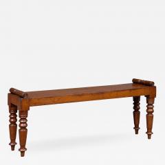 Antique English Miniature Hall Bench Circa 1830 - 1607258