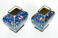 Antique English Pair of Persian Style Decorative Vases - 330646