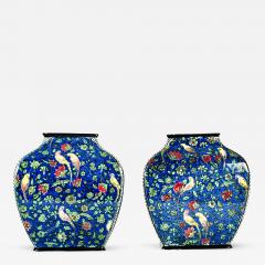 Antique English Pair of Persian Style Decorative Vases - 331215