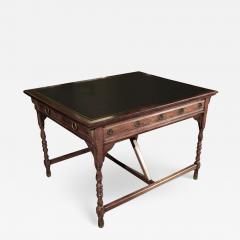 Antique English Partners Counting Desk - 2086832