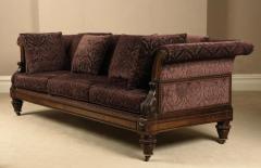 Antique English Regency Period Rosewood Settee Sofa probably Gillows Lancaster - 1258389