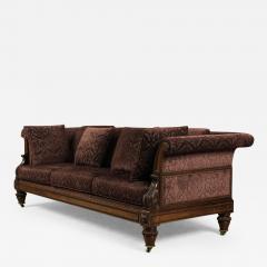 Antique English Regency Period Rosewood Settee Sofa probably Gillows Lancaster - 1261691