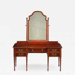 Antique English Regency Style Dressing Table Vanity Mirror - 2495957