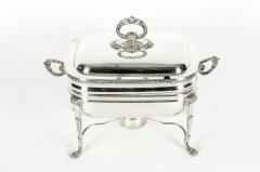 Antique English Silver Plate Tureen - 554821