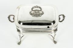 Antique English Silver Plate Tureen - 554823