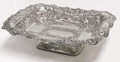 Antique English Sterling Silver Fruit Dish 1898 John Round - 3223393