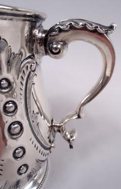Antique English Victorian Classical Sterling Silver Cann 1864 - 4337647