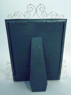 Antique English Victorian Classical Sterling Silver Picture Frame 1896 - 4337405