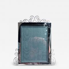 Antique English Victorian Classical Sterling Silver Picture Frame 1896 - 4337844