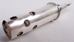 Antique English Victorian Ode to Empire Pith Helmet Cigar Lighter 1900 - 4215155