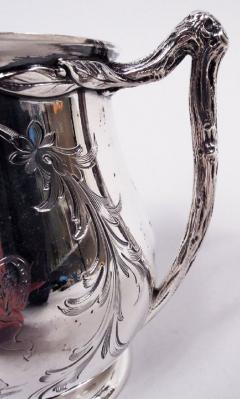 Antique English Victorian Rococo Sterling Silver Baby Cup 1848 - 4032842