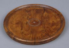 Antique English Yew Wood Tray Circa 1880 - 261598