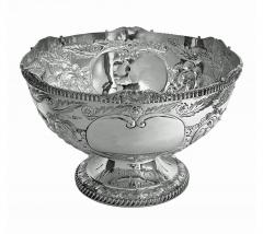 Antique English large Sterling Silver Bowl Sheffield 1895 Atkin Bros - 2614096