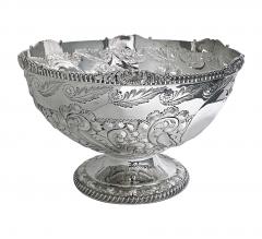 Antique English large Sterling Silver Bowl Sheffield 1895 Atkin Bros - 2614097