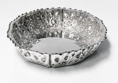 Antique English silver Fruit Dish 1895 William Padley - 3249096