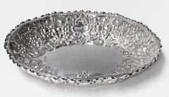 Antique English silver Fruit Dish 1895 William Padley - 3249098