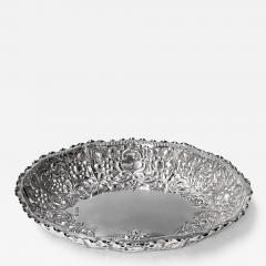 Antique English silver Fruit Dish 1895 William Padley - 3251850