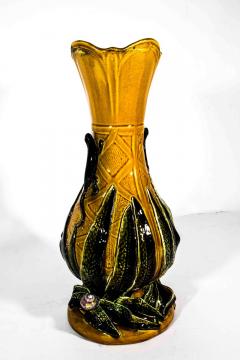 Antique European Ceramic Glazed Vase - 70362