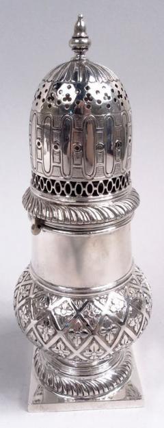 Antique European Classical Silver Sugar Caster - 3986077