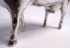 Antique European Silver Cow Creamer - 4013466