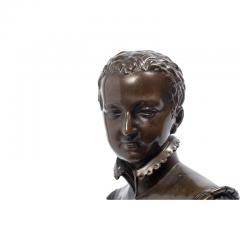 Antique F Barbedienne Bronze Sculpture of King Henry IV Francois Bosio - 4045879