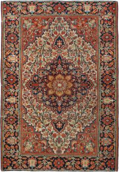 Antique Farahan Sarouk Rug 3 4 x 4 10  - 4460909
