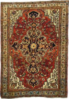 Antique Farahan Sarouk Rug 3 8 x 5 2  - 4406169