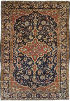Antique Farahan Sarouk Rug 4 7 x 6 8  - 4321042