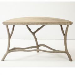 Antique Faux Bois Demilune - 4140143