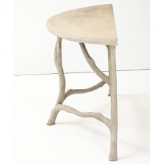 Antique Faux Bois Demilune - 4140145