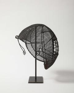 Antique Fencing Mask on Stand - 4328029