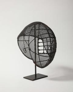 Antique Fencing Mask on Stand - 4328030