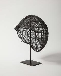 Antique Fencing Mask on Stand - 4328032