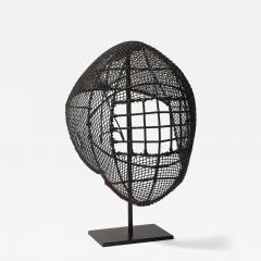Antique Fencing Mask on Stand - 4328368