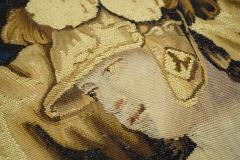 Antique Fiine French Tapestry 91 x 124 - 4241108