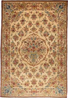Antique Fine Persian Isfahan Rug 7 10 x 11 7  - 4297268