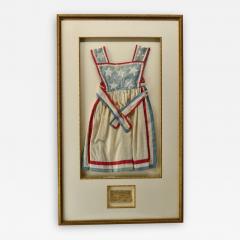 Antique Flag Apron Hand Sewn Americana - 2213301