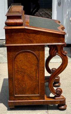Antique Flame Mahogany English Canterbury Desk - 2665113