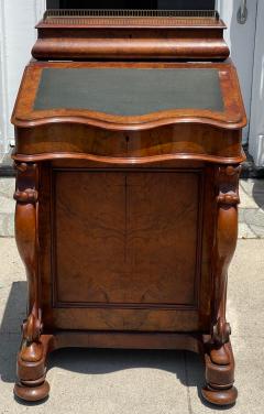 Antique Flame Mahogany English Canterbury Desk - 2665134
