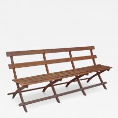 Antique Folding Bench - 4490781