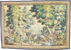 Antique French 18th Century Tapestry 6 7 x 9 3  - 4298423