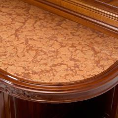 Antique French Art Nouveau Louis Majorelle Mahogany Buffet Server Cabinet - 4461647