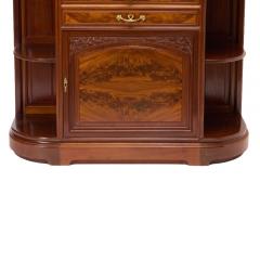 Antique French Art Nouveau Louis Majorelle Mahogany Buffet Server Cabinet - 4461649