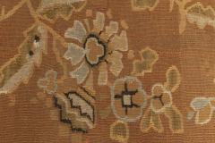 Antique French Aubusson Botanic Handmade Wool Rug - 2461105