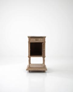 Antique French Bedside Table with Marble Top - 3471910