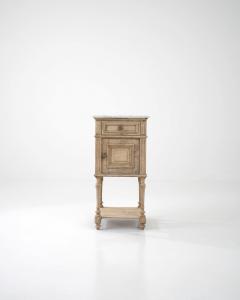 Antique French Bedside Table with Marble Top - 3471915