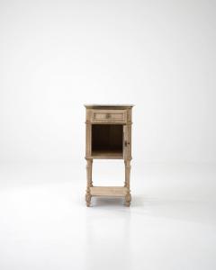 Antique French Bedside Table with Marble Top - 3471916