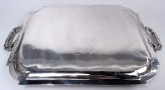 Antique French Belle Epoque Classical Silver Tray - 4337113