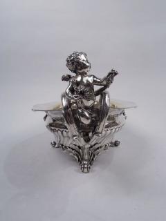 Antique French Belle Epoque Rococo Silver Jardiniere Centerpiece - 3765127